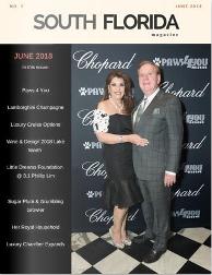 South Florida Magazine Chopard front Cover june issue